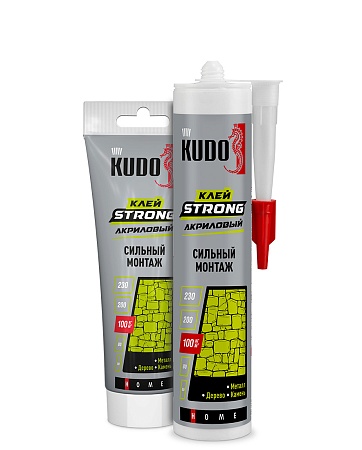Клей KUDO HOME «STRONG» акриловый для сильного монтажа
