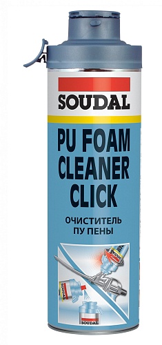 Очиститель монтажной пены Soudal Foam Cleaner Click &amp; Clean
