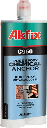 Химический анкер Akfix на основе эпоксидной смолы C950