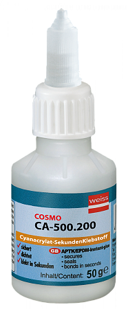 Цианоакрилатный секундный клей Cosmo CA 500.200 / COSMOFEN CA 12