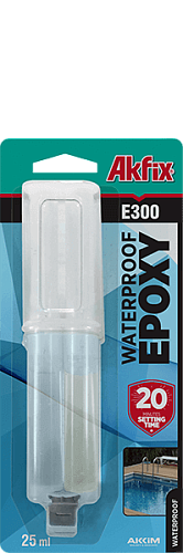 Клей эпоксидный Akfix E300 водостойкий
