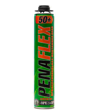 Пена полиуретановая монтажная профессиональная всесезонная Penaflex PROFF 50+