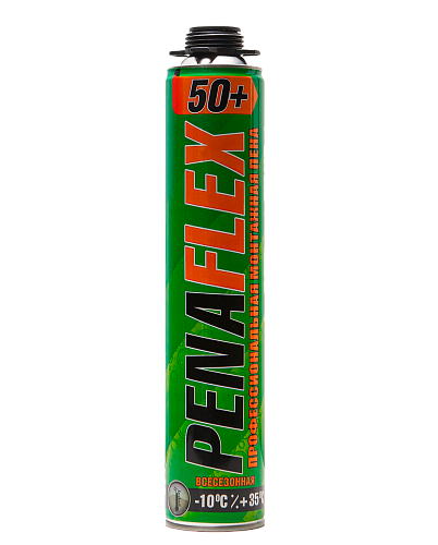 Пена полиуретановая монтажная профессиональная всесезонная Penaflex PROFF 50+