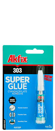 Супер клей Akfix 303