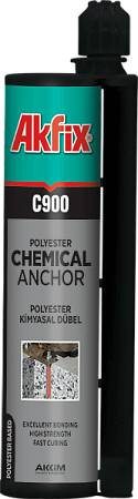 Химический анкер Akfix на основе полиэстера C900