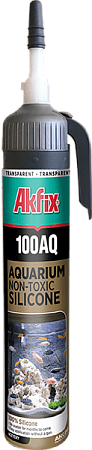 Герметик силиконовый Akfix аквариумный 100AQ